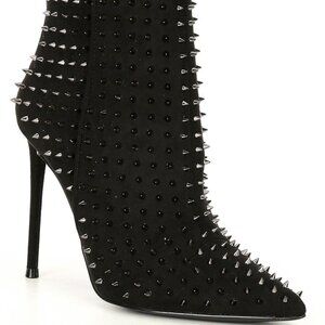 New Steve Madden Virtuous Spiked Stiletto Booties 9